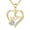 B, variant on GHSOHS Necklaces for Women Rose Gold Necklaces for Women Choker Jewelry Chain Necklaces Mom Heart Engraved Diamonds Necklace Mother'S Day Gift Necklace Adornment Charm Beautiful Heart Moving Gift A