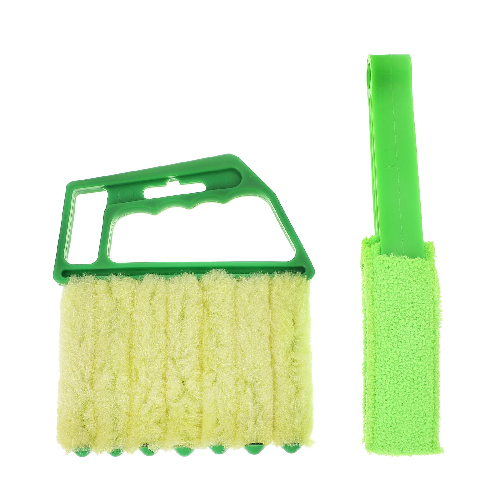 NUOLUX 2pcs Shutter Cleaning Brushes Air Conditioner Vent Brushes Home Cleaning Tool