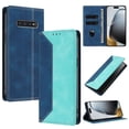 thumbnail image 2 of Funda FOXDOCK para Samsung Galaxy S10 Plus de Cuero Premium Bicolor con Ranuras RFID, Carcasa Tipo Billetera Antigolpes y Soporte Plegable, 2 of 6