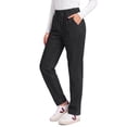 thumbnail image 2 of Fantaslook Pull On Jeans for Women Straight Leg Casual Pants Elastic Waist Denim Pants with Pockets, 2 of 9