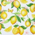 Mainstays Printed Cotton Kitchen Towel, 15"W x 25"L, Lemons, 1 Piece