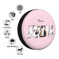 thumbnail image 4 of Yiaed Cute Cats Print Tire Wheel Cover, Waterproof Spare Tire Cover Fit for Jeep, Truck,Trailer, RV, SUV, Camper and Most Vehicle-14 inch, 4 of 6