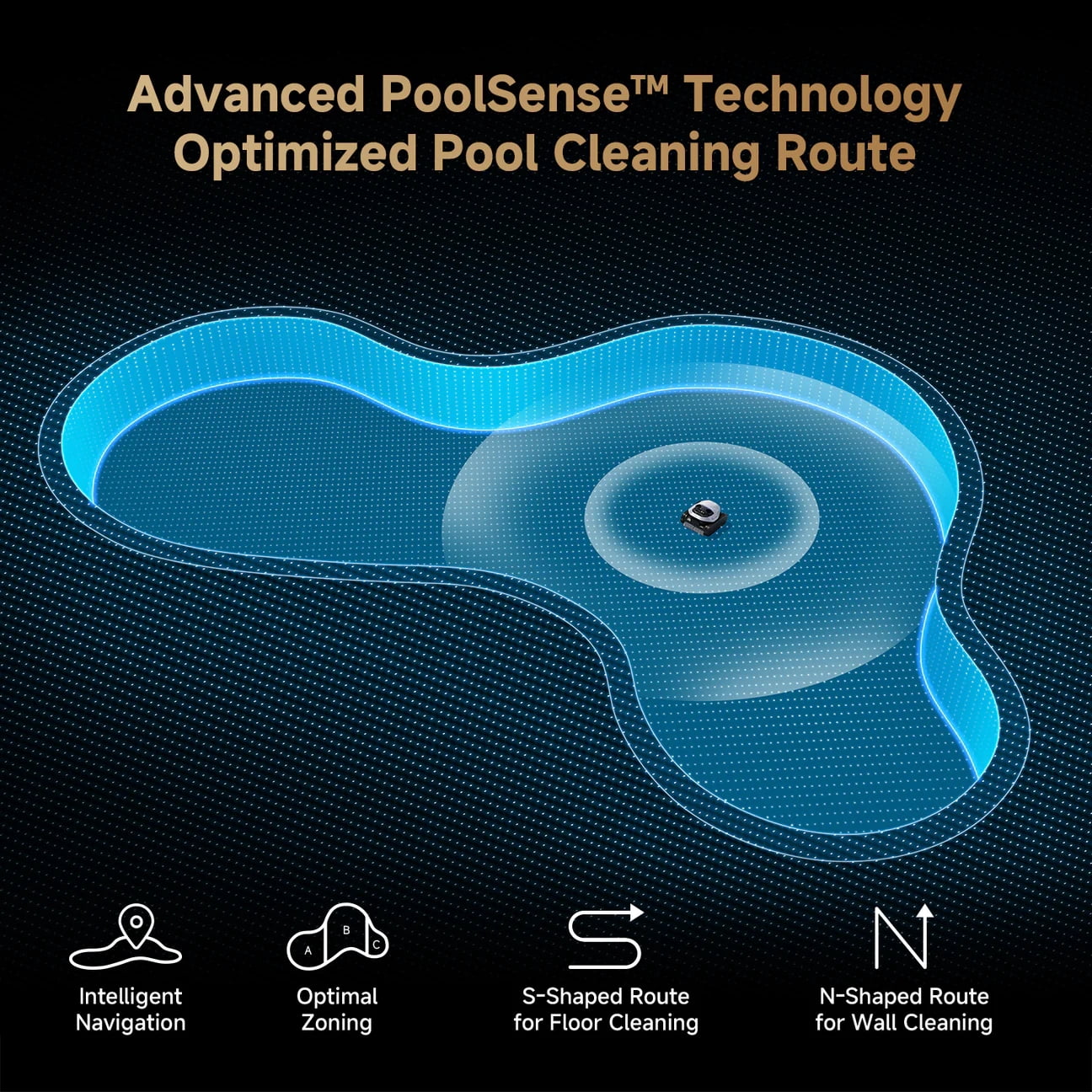 DREAME Z1 Kit Cordless Robotic Pool Cleaner (2026 Upgrade), Wall & Waterline Cleaning, 180Min Runtime,up to 1950 sq.ft, Automatic Pool Cleaner for Above & In-Ground Pools, Smart App