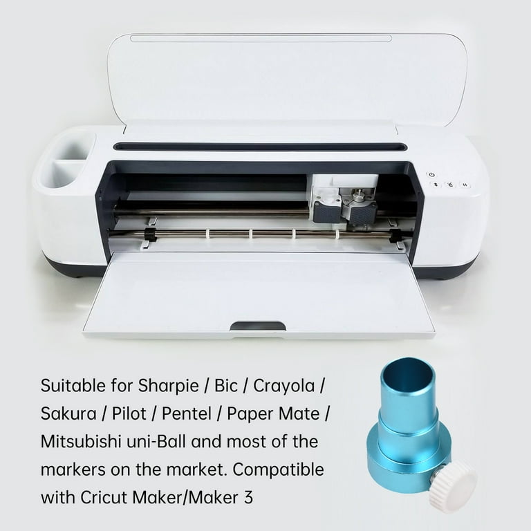 Walmeck Die Cut Machine Pen Adapter for CRICUT Maker Cutting