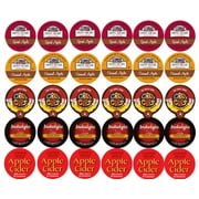Cider Single Serve Cups For Keurig K-Cup Brewer Variety Pack Sampler, 30 Ct
