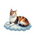 thumbnail image 3 of Dreamy Cat Theme Stickers, Waterproof Cat Theme Sticker for Water Bottle Laptop Phone Cases Planner Skateboard Luggage Helmet Party Favor Decor, Ideal for Adults Teens Teacher Rewards, 3 of 8