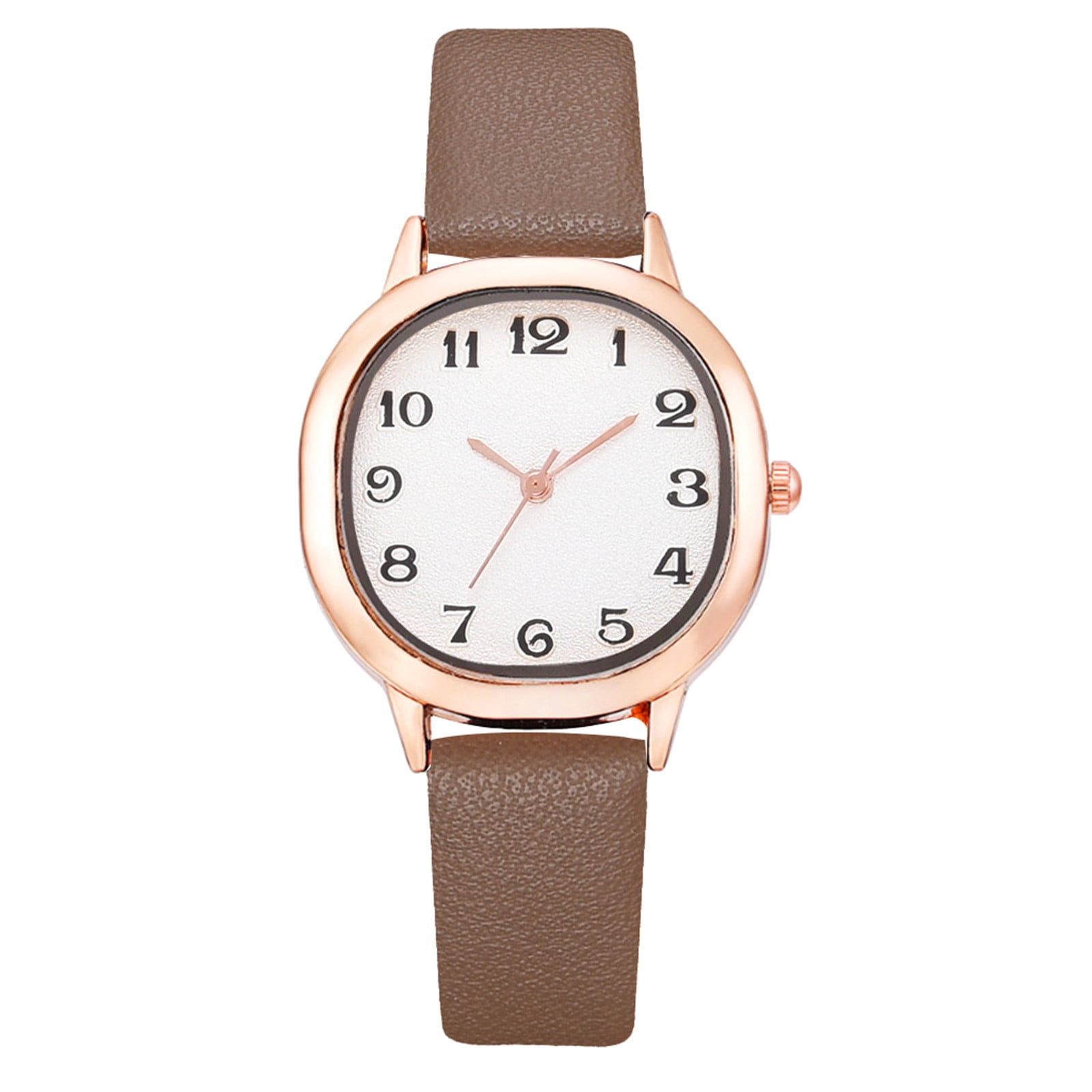 Sleek Minimalist Fashion With Strap Dial Women's Quartz Watch Gift