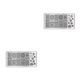 thumbnail image 1 of sweethay 1pc 16 Estilos Nail Stencils Nails Art Stamp Templates Plates para Gel Nail Polish Manicure Image Plate Type1 NO1 sweethay CBP003246, 1 of 5