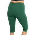 thumbnail image 3 of Stretch Is Comfort Women's Plus Size Knee Length Leggings| Adult X-Large - 7x, 3 of 5