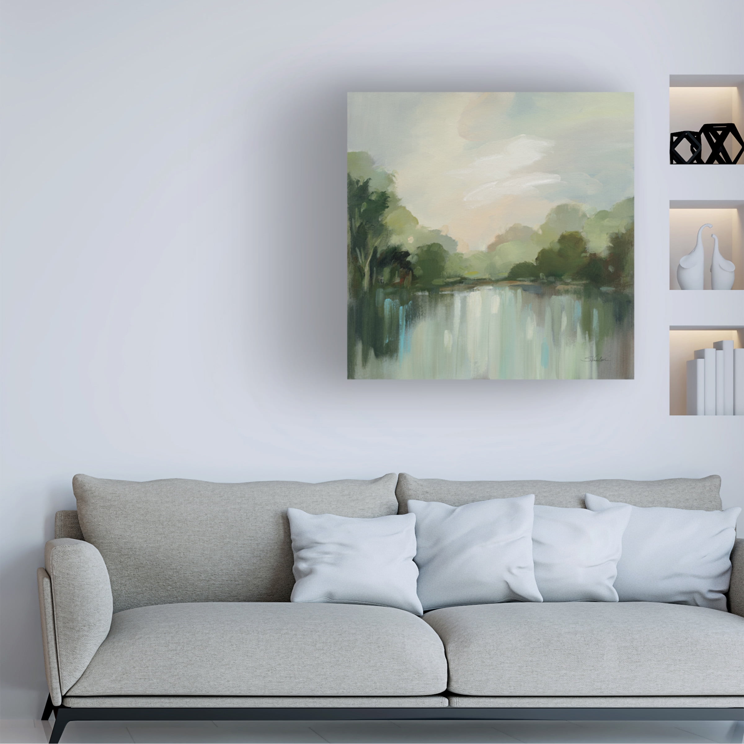 Silvia Vassileva 'Cool Spring Day' Canvas Art