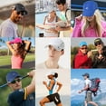thumbnail image 7 of Running Hat Outdoor Sun Protection Hat Mesh Quick Dry Hat Thin Cool Baseball Cap for Women and Men, 7 of 7