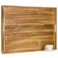 thumbnail image 5 of Hanobe Large Ottoman Tray: 30" Decorative Wooden Trays for Ottoman with Handles - Ottoman Table Topper for Coffee Table, 5 of 8