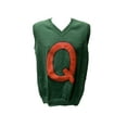 thumbnail image 6 of Quailman Sweater Vest Doug TV Show Funnie Q Adult Quail Man Costume Super Hero, 6 of 6