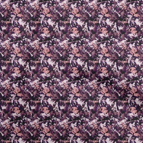 oneOone Georgette Viscose Wine Fabric Abstract Sewing Fabric By The Yard Printed Diy Clothing Sewing Supplies 42 Inch Wide