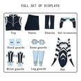 thumbnail image 4 of Disfraz de Ahsoka Tano para adultos y niños, disfraz de Halloween, disfraz de Carnaval, 4 of 5