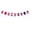 C, variant on 4th of July Star Banner, Patriotic Red White Blue Star Garland, American Flag Pattern Pennant Banner for Independence Day Party Decor,5.78IN,1PC