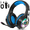 Black, variant on 2.4GHz Wireless Gaming Headset for PS4/PS5/Xbox/Switch/PC, Bluetooth Over Ear Headphones with ENC Noise Cancelling Mic,7.1 Stereo Surround Sound, 40mm Drivers, RGB Light, 45H Battery Gaming Headphone