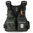 thumbnail image 1 of Multi-Pockets Fly Vest with Bottle Holder for Kayaking Sailing Boating Sports, 1 of 1