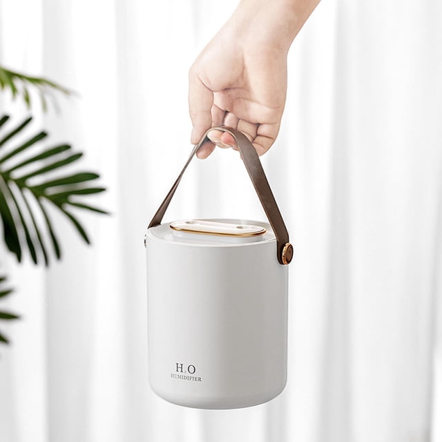 Humidificador de aire USB de doble boquil de 1200 nocturna para el coche del dormitorio del hogar Baoblaze Humidificador de aire