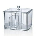 thumbnail image 1 of Acrylic Cotton Swab Makeup Box Portable Container Make Up Cotton Pad Holder Cosmetics Organizer, 1 of 9