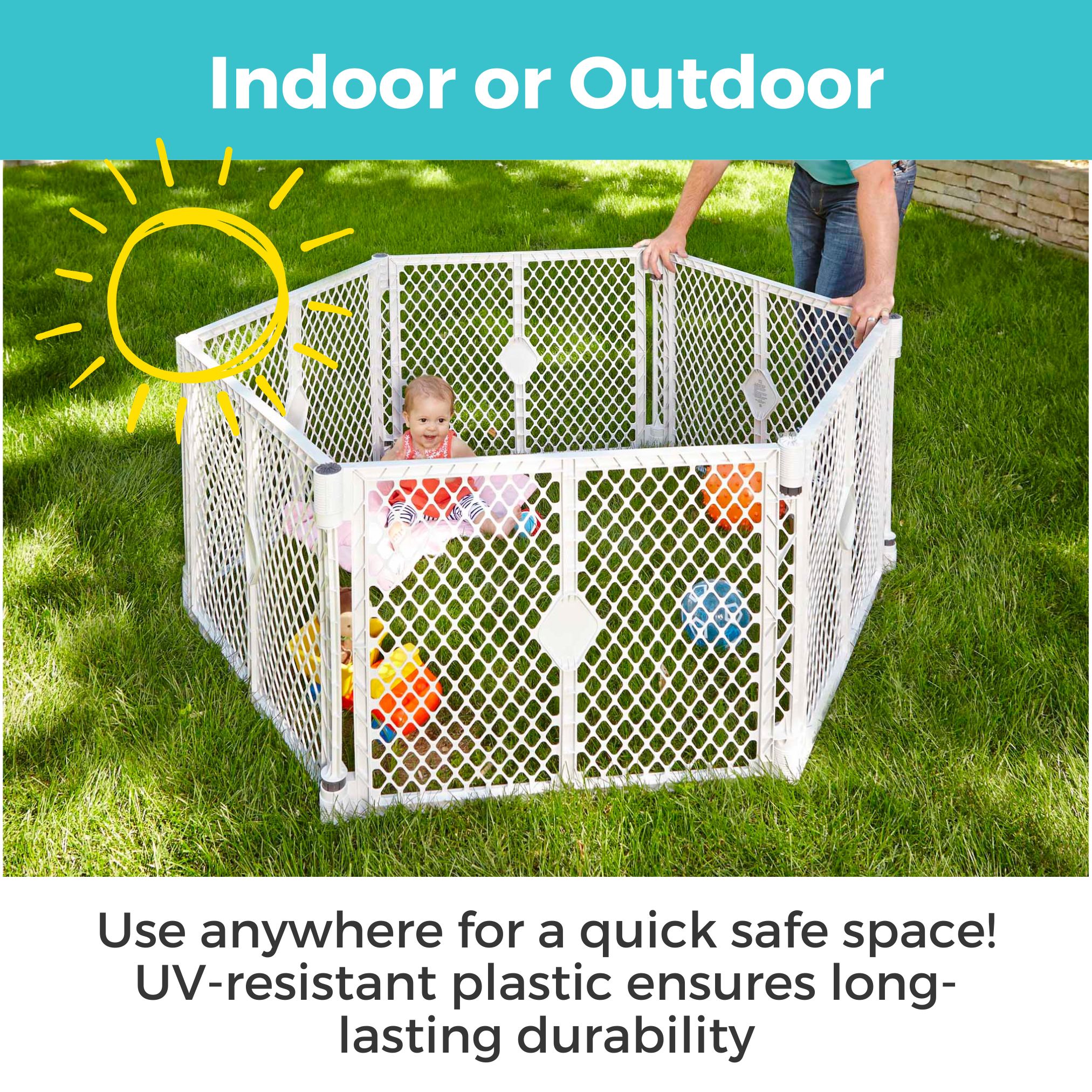 Toddleroo by North States Superyard Explorer Play Yard photo 3