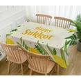 thumbnail image 5 of Sukkot Tablecloth Sukkah Decoration Etrog Lulav Jewish Holiday Supplies Rectangular Kitchen Dining Room Home Table Cloth (60" x 84"), 5 of 5