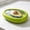green, variant on Reusable Silicone Fruit Vegetable Food Covers, Stretch Washable Storage Lids, Eco Friendly Alternative to Plastic Wrap for Onion Tomato Lemon Avocado Fresh Keeping