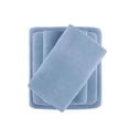 thumbnail image 7 of Comfort Classics Micro Fleece 4-Piece Blue Sheet Set, Full, 7 of 7