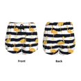thumbnail image 3 of Balery Gold Flamingo Pantalones cortos deportivos para mujer con forro y dos bolsillos, elásticos, para entrenamiento, gimnasio, yoga-Large, 3 of 7