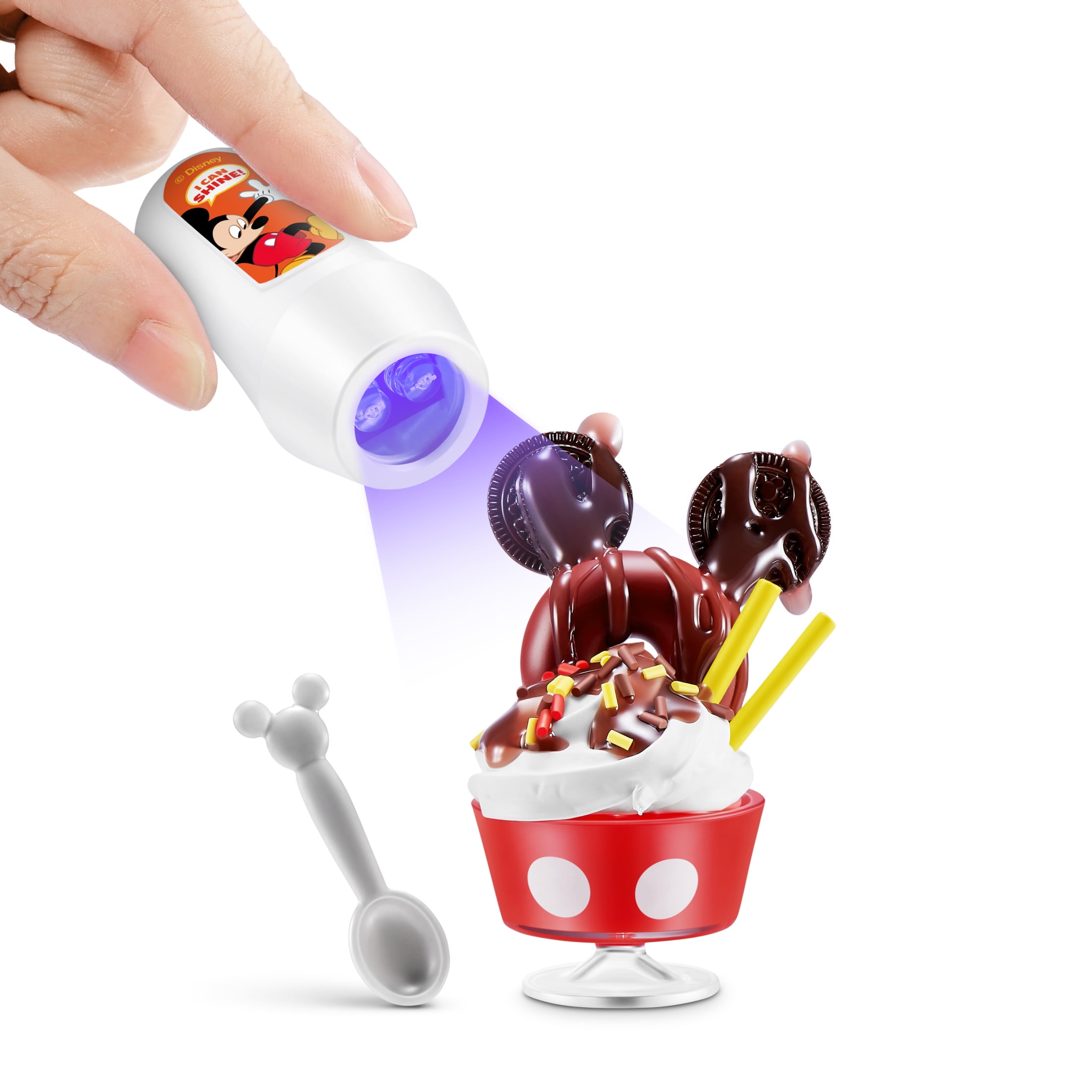 Mini Brands Create Disney Snacks Series 1 Capsule by ZURU, Licensed Mini Collectibles, Mystery Blind Packaging, DIY, Crafts, Resin Play, Novelty, Replica Food, NOT Edible, Collectors, 8+
