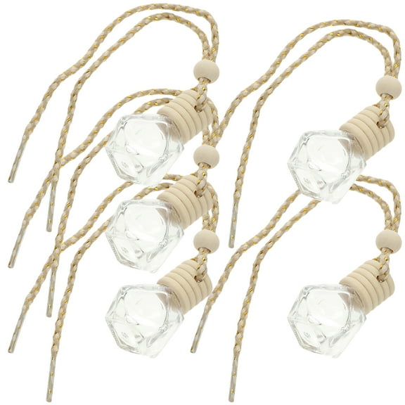 5 Pcs Car Diffuser Perfume Hanging Pendant Essentials Air Freshener