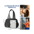 thumbnail image 2 of Bolsas De Viaje Mano Con Doble Asa Para Mujer Impermeable Belug Negro, 2 of 5