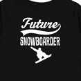 thumbnail image 4 of Inktastic Future Snowboarder Boys Snowboarding Boys Long Sleeve Toddler T-Shirt, 4 of 5