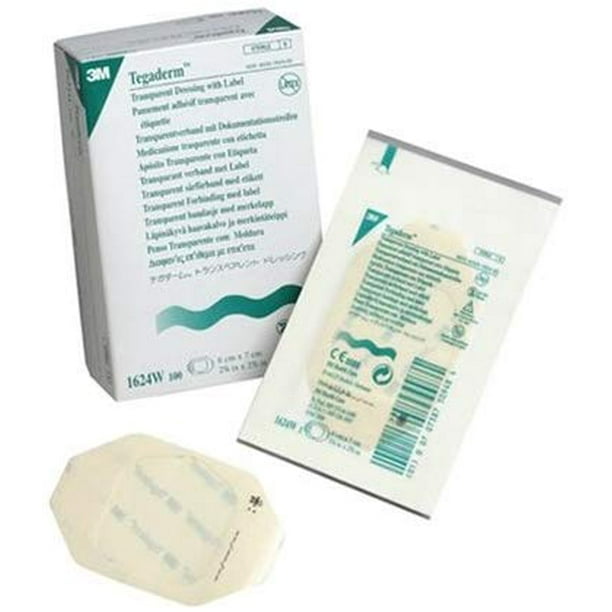 3M Tegaderm Transparent Dressing 8" X 12" First Aid Style Box Of 10 Mmm1629_Bx Walmart