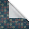 thumbnail image 4 of Ambesonne Geometric Window Valance, Repeated Starry Circles, 54" X 12", Multicolor, 4 of 5