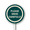 Rounxd-4vv, variant on Eveokoki 9.2x9.2 Inch Round Get Off My Grass Lawn Round Yard Metal Sign Aluminum Stakes Sign Waterproof Road Decoration For Outdoor Use