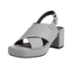 thumbnail image 2 of Zapatos de mujer Casual Correas cruzadas Hebilla Tacones altos gruesos Punta cuadrada Sandalias de color sólido Wmkox8yii  hfjk3891, 2 of 9