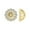 10K Yellow Gold, variant on FINE JEWELRY 10K White Gold Diamond Earring Jackets(3/8 cttw, I2-I3 Clarity, I-J Color)