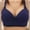 Dark Blue, variant on Womens Bras No Underwire Full Support Push up Full Coverage Comfortable Bras with Sagging Breasts Dark Blue M-2XL