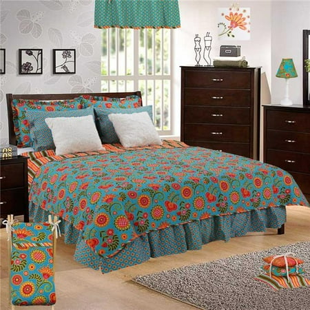 Cotton Tale Gp2tw Gypsy Floral Reversible Twin Quilt Bedding Set