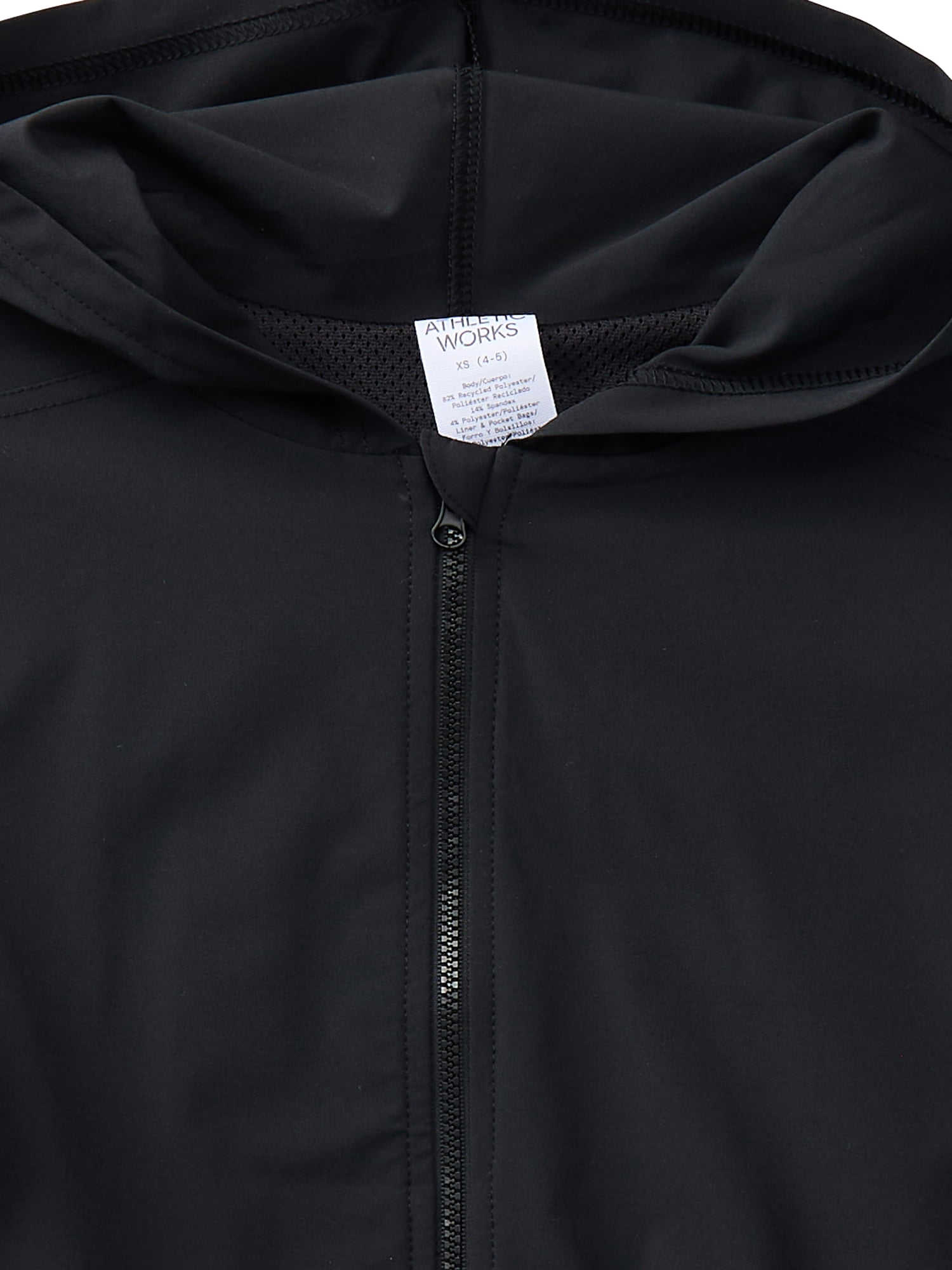 Athletic Works Girls Active Full Zip Woven Jacket, Sizes 4-18