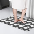 thumbnail image 4 of Evil Pumpkin Ghost Door Mat,Non-Slip Doormat Happy Halloween Low-Profile Door Mat 17x31.5 Inch Floor Mats for Winter Holiday Home Kitchen, 4 of 4