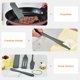 thumbnail image 3 of Embudo de acero inoxidable, 4 piezas, embudos multifuncionales, accesorio de cocina, conservas de cocina, 3 of 6