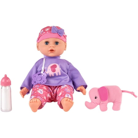 My Sweet Love Elephant Baby Maggie Doll, Pink, Designed for Ages 2 and