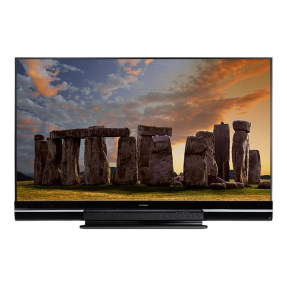 Mitsubishi Wd 92742 92 Class 742 Series 3d Rear Projection Tv Departments