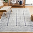 thumbnail image 2 of SAFAVIEH Metro Bayon Bordered Area Rug, Light Grey/Ivory, 6' x 9', 2 of 8