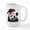 White, variant on CafePress - Cute Panda Bear Wearing A - 15 oz Ceramic Large White Novelty Mug