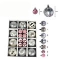 thumbnail image 2 of Adorno de bolas navideñas: bolas navideñas irregulares irrompibles de 60 mm/30 mm (26 piezas), 2 of 5