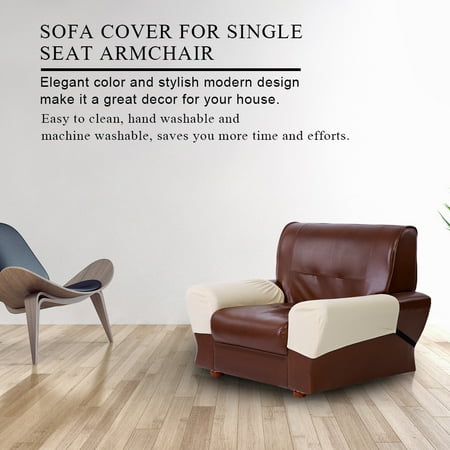 Armchairs Covers Knifun Waterproof Sofa Cover, Sofa Cover for Single Seat Armchair,2PCS Sofa Protector Waterproof Cover for Armrest Chair Armchair Single Seat Recliner Furniture ()