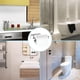 thumbnail image 2 of Portarrollos de papel higiénico autoadhesivo de acero inoxidable cepillado resistente a la oxidación para baño, oficina, cocina, interior, resistente a la humedad, 10 × 4,5 cm, 2 of 5